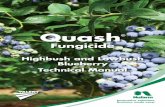 Quash - tlhortfiles.tlhort.com/product_info/27067-quash_manual_jan_2014.pdf · Management (IPM) program for the control of many important diseases. Quash offers blueberry growers