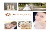 wedding photography guide€¦ · you plan your wedding Premium level of service - you can rely on us Awesome photographers dedicated to creating amazing wedding photographs wedding