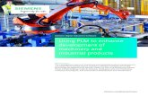 Siemens Digital Industries Software Using PLM to enhance … · 2020-07-15 · White paper Using PLM to enhance development of machinery and industrial products Siemens Digital Industries