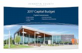 2017 Capital Budget - hennepin.us · 2017 CAPITAL BUDGET 2017 – 2021 Capital Improvement Program . Hennepin County, Minnesota . As approved on December 13, 2016 by the . Hennepin