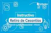 Instructivo Retiro de Cesantías - colfondos.com.co · CRR8 Instructivo retiro Cesantías Created Date: 1/9/2020 10:33:29 AM ...
