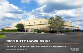 1903 KITTY HAWK DRIVE - Hangar network · Agent in the sale of 1903 Kitty Hawk Drive, Smyrna TN (“the . Property”). The asking price for this property is $2,900,000. The Property