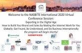 Welcome to the NASBITE International 2020 Virtual ... · 94% of B2B purchases are researched before contacting a sales rep or distributor 50% of B2B search queries today are made