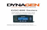 GSC400 Series - DynaGen Files/MAN-0079R1.7... · User Manual for the GSC400 Programmer and PC Interface b. Insert a small screwdriver into the Reset hole until you hear/feel a click.