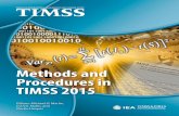 Methods and Procedures in TIMSS 2015 · 2019-09-10 · METHODS AND PROCEDURES IN TIMSS 2015 i International Study Center Lynch School of Education, Boston College INSTRUMENT DEVELOPMENT