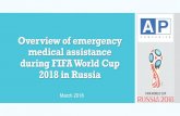 Overview of emergency medical assistance during FIFA World ... during FIFA World Cup 20… · FIFA World Cup 2018 14 June – 15 July 2018 in Russia will be held the world’s brightest