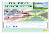 Page 1 DR. BIRD DR. BIRD NEWSLETTERNEWSLETTER · CLASSIFIEDS Lexus SUV, 2002 in excel-lent condition. J$1,400,000 Treadmill: As new! Various workout pro-grams. J$120,000. 42" Panasonic