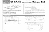 CF CARD CONNECTOR MA Emboss Tape CF CARD ...35.9 33 2.3925 31.115 (8) 0.5 6 2 3 1 Circuit No.1 Circuit No.1 Circuit No.2 Circuit No.26 Circuit No.50 Circuit No.25 No.1 mark Rib length