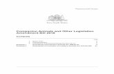 Companion Animals and Other Legislation Amendment Bill 2018€¦ · Companion Animals and Other Legislation Amendment Bill 2018 New South Wales 1 Name of Act 2 2 Commencement 2 3