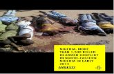 Nigeria: more than 1,500 killed in armed conflict · NIGERIA: MORE THAN 1,500 KILLED IN ARMED CONFLICT IN NORTH-EASTERN NIGERIA IN EARLY 2014 4 Index: AFR 44/004/2014 Amnesty International
