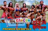 WELCOME TO THE ELITE PRO CANCUN MEXICO!€¦ · GRAN OASIS CANCUN HOTEL Blvd. Kukulcan Km. 16.5 and Cenzontle 77500 Cancun Mexico LOCATION Beachfront • 20 Minutes from Cancun International