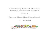 Armstrong School District: Divine Redeemer School Title I ... · Visualizing and Verbalizing for Language Comprehension (Grades 4 – 6) The Visualizing and Verbalizing Program (V/V)