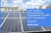 Low Carbon Manufacturing Programme (LCMP) 2017 Scorec · 0% 10% 20% 30% 40% 50% 60% 70% 80% 90% 100% 基准年 计算年. Scope 3. Scope 2. Scope 1. Scope distribution of carbon emissions(iv)