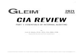 by Irvin N. Gleim, Ph.D., CPA, CIA, CMA, CFM€¦ · editions), parts of the 2019 Certification Candidate Handbook, and the International Professional ... Garrett W. Gleim, CPA, CGMA,