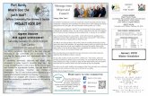 Port Hardy · January 2020 Winter Newsletter DISTRICT OF PORT HARDY COUNCIL MEMBERS Mayor Dennis Dugas Councillors: Pat Corbett-Labatt, Janet Dorward, Fred Robertson, Treena Smith