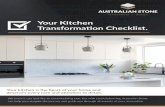 Your Kitchen - EveryWoman Expoportal.everywomanexpo.com.au/...Kitchens_and...E48.pdf · Your Kitchen Transformation Checklist. ... From layout and design to the finishing touches