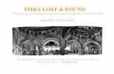 INDIA LOST & FOUND...-Robbie Robertson“You don’t stumble upon your heritage. It’s there, just waiting to be explored and shared.”-Robbie Robertson“You don’t stumble upon