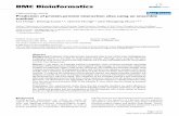 BMC Bioinformatics BioMed Central · 2017-08-23 · BioMed Central Page 1 of 15 (page number not for citation purposes) BMC Bioinformatics Methodology article Open Access Prediction