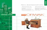 Serie green - narod.ruorwak.narod.ru/3100.pdf · info@orwak.se A member of the Orwak Group ORWAK 3100 1990 mm B EA C D ˚àðòîí ˛ÆðåçŒŁ îò ÀººþìŁíåâßå ŒîíŁæòðß