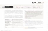 Benefits of Gemalto Bluetooth Smart Devices SafeNet Reader ...€¦ · > Network logon > Strong two-factor authentication > Email encryption PRODUCT BRIEF SafeNet Reader K1100 Benefits