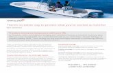 There’s no better way to protect what you’ve worked so hard for · 2014-02-24 · There’s no better way to protect what you’ve worked so hard for BOAT INSURANCE Travelers
