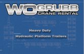 W. O. Grubb is the leading provider of crane rental, steel erection, rigging and heavy ... Hauling/THP.pdf · 2013-01-22 · erection, rigging and heavy hauling services in the Mid-Atlantic