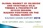KAZAKH GRAIN EXPORTsunseedman.weebly.com/uploads/3/1/9/7/31970037/... · over 85% of global soybean exports, canada, ukraine and australia performed over 90% of global rapeseed exports,