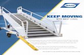 Keep Moving - FAST Solutionswaspinc.com/brochures/gse/WASP-Stairs.pdfKeep Moving with WASP Stairs Moving passengers and crew members safely in and out of aircraft, day in and day out,