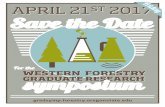Save the Date WFGRS 2017 - Oregon State Universitygradsymp.forestry.oregonstate.edu/sites/gradsymp/files/Save the Dat… · Save the Date symposium For the gradsymp.forestry.oregonstate.edu.