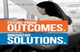 future-proof OUTCOMES.€¦ · future-proof innovative OUTCOMES. Solutions. Commercial Enterprises Iron Bow Technologies provides IT solutions that optimize your work environment.
