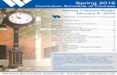 1 WAYNE COMMUNITY COLLEGE Spring 2016 Spring 2016 · 2 WAYNE COMMUNITY COLLEGE Spring 2016 ADMISSION INFORMATION Career Programs/Associate Degree/ Diploma and Certificate Students