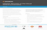 Disaster Recovery in the Cloud - Amazon S3s3-us-east-2.amazonaws.com/dtm-website-assets/wp-content/...Disaster Recovery in the Cloud A U.S. Fortune 500 Healthcare Provider realized
