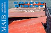 MAIB Safety Digest 1/2019 - Maritime Cyprus...MAIB Safety Digest 1/2019 1 Introduction At the start of this introduction, I’d like to thank this edition’s introduction writers.