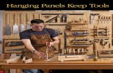 Hanging Panels Keep Tools Close at Hand - Fine Woodworking · Hanging Panels Keep Tools Close at Hand By Jason stephens Clever holders blend security with easy access COPYRIGHT 2018