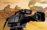 HSC Series HD/SD System Cameravisuals.rs/pdf/VID00003.pdf · 2 Sony proudly introduces four powerful, all new, HD/SD system cameras in its HSC Series which contain Sony’s latest