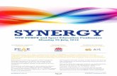 SYNERGY - Peak Phys Ed...Elective 7 PDHPE & Sport Elective 8 PDHPE Stage 6 & Assessment 7.30-8.30am Registration (60 min) 9-9.20am Introduction and welcome: Dr Amanda Telford & Rob