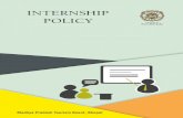 Internship policy - englishtourism.mp.gov.in/Uploaded Document/Policy... · INTERNSHIP POLICY This policy intents to provide practical training experience (in summer/ winter etc.)