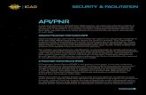 SECURITY & FACILITATION · SECURITY & FACILITATION API/PNR A lack of uniformity in API/iAPI and PNR systems can adversely affect the viability of the air transport industry and reduce