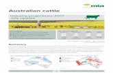 July Australian Cattle Industry Projections 2017 · 2017-07-17 · MLA’s Market information 3 Australian cattle industry projections 2017 – July update Cattle on feed As eluded