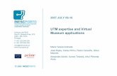 UTM expertise and Virtual Museum applicationspaginas.fe.up.pt/~mandrade/presentations/austinLisbon07.pdf · • Composed by heterogeneous devices (e.g., Computers, Mobile Phones,