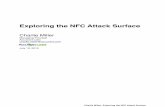 Exploring the NFC Attack Surface - defcon.org · Near Field Communication (NFC) has been used in mobile devices in some countries for a while, and is now emerging on mobile devices