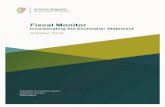 Fiscal Monitor - assets.gov.ie · Fiscal Monitor Incorporating the Exchequer Statement October 2019 Prepared by the Economics Division Department of Finance finance.gov.ie . 1 Contents