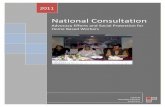 National Consultation-19 March · HomeNet Pakistan 3/19/2011. National Consultation ... has further supported the development of a strong, innovative and unparalleled information