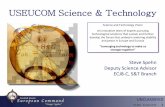 USEUCOM Science & Technology · ECJ8Q - 30 April 2016 1 UNCLASSIFIED Science and Technology Vision An innovative team of experts pursuing technological solutions that sustain and