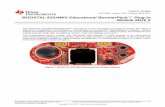 BOOSTXL-EDUMKII Educational BoosterPack™ Plug-in Module ...biakom.com/pdf/BOOSTXL-EDUMKII_Texas.pdf · motion sensors, RGB LED, microphone, buzzer, color LCD display, and more.