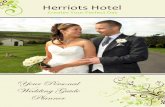 Herriots Wedding Planner - PDFfiles.ctctcdn.com/d5dd312c101/9b7fe2a7-f2b0-482b-aeb7-ec9b3561… · where you would like to get married the first things you must book before anything