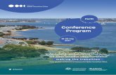 Conference Program - CRC for Water sensitive cities · 2019-02-25 · Mike studied environmental science and holds postgraduate qualifications in social research and program evaluation,