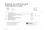 PGX-CYP2C19 - AMPLITECH · PGX-CYP2C19 StripAssay ® 03/2013. V. ASSAY PROCEDURE . 1. DNA Isolation . Use fresh or frozen blood with EDTA or citrate anticoagulant; avoid blood containing