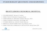 FY2019 BUDGET QUESTIONS AND RESPONSES BRATTLEBORO …gmcboard.vermont.gov/sites/gmcb/files/B19 H37 BMH GMCB... · • Bad Debt –EHR implementation delayed billing and caused “timely