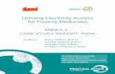 Utilising Electricity Access for Poverty Reduction · 2016-08-02 · Utilising Electricity Access for Poverty Reduction –Case Study Report: India 2 Acknowledgements: The authors
